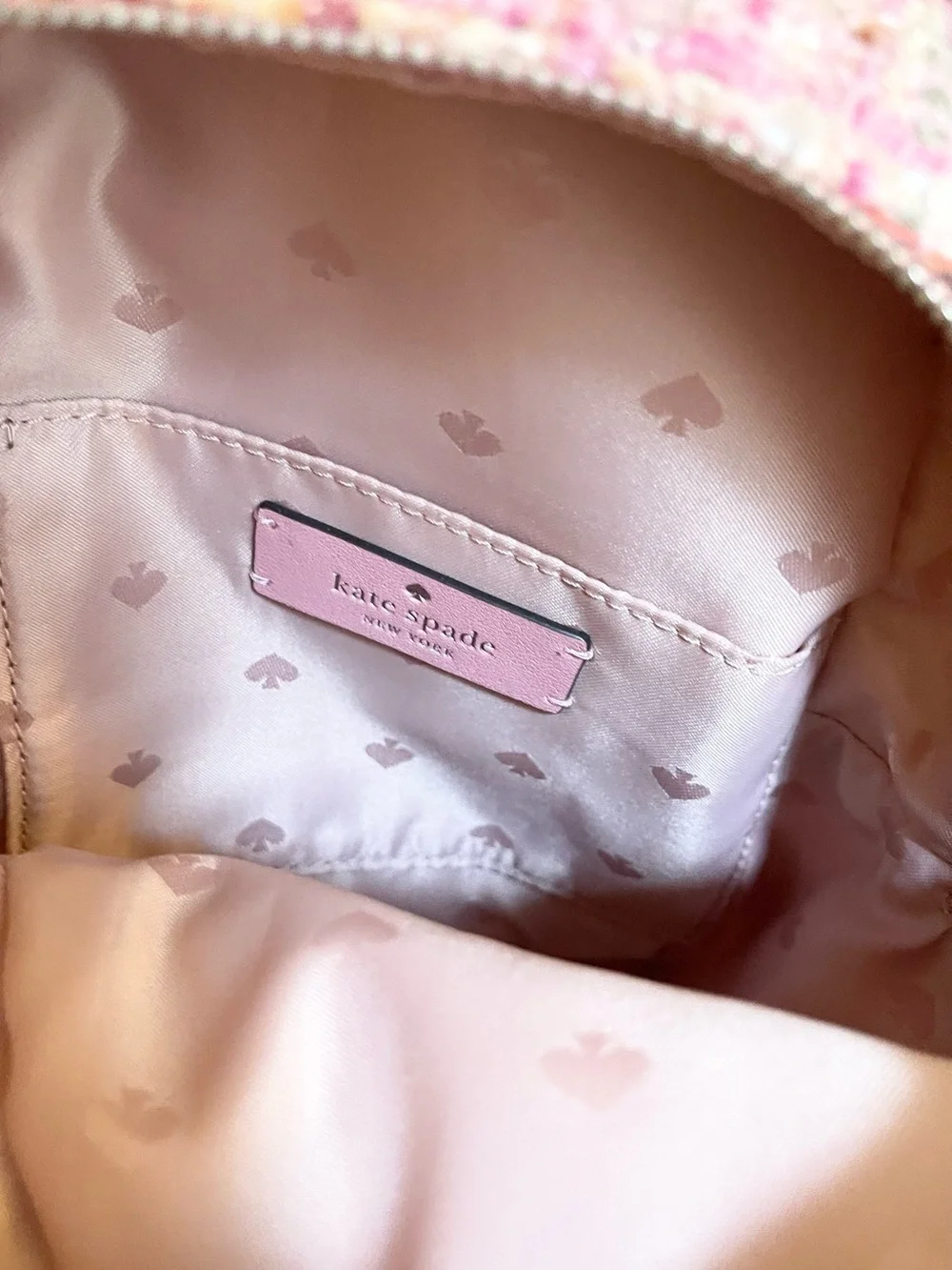 Authentic Kate Spade Briar lane quilted tweed mini bag